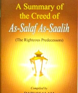 A Summary of the Creed of As-Salaf As-Salih - Image 1
