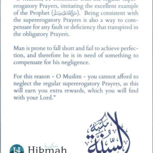 A Description Of The Supererogatory (Sunnah) Prayers - Image 3