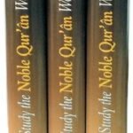 Study the Noble Quran Word for Word Arabic / English 3 Vols, Islamic library 7 Books, Summarized Sahih Muslim, Riyad-us-Saliheen Arabic - English 2 Vols, Minhaj Al-Muslim 2 Vols